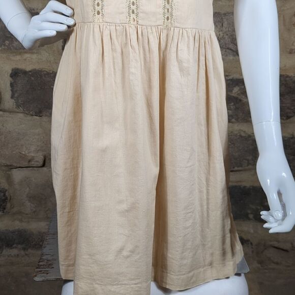 URBAN Outfitter Kimchi Blue Dress Woman's Medium Mini Balletcore Muted Crochet - Picture 4 of 12